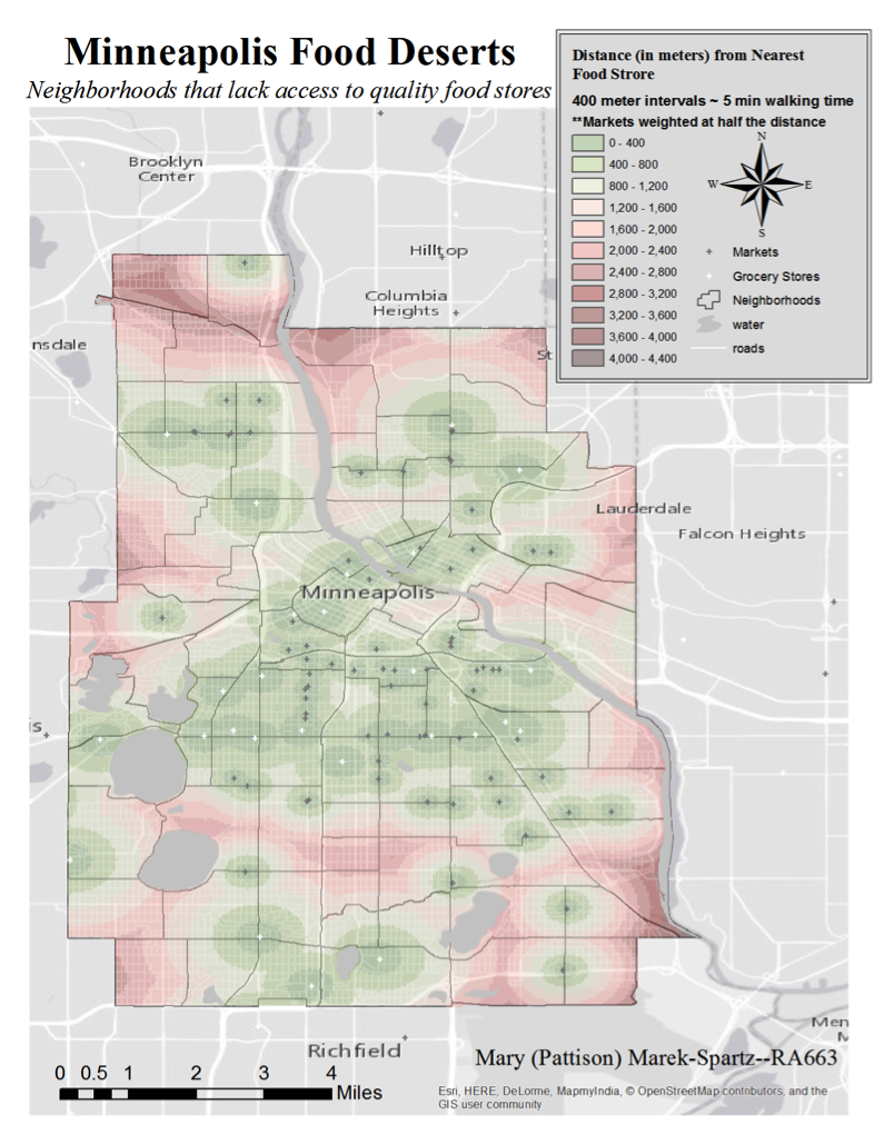 Minneapolis Food Deserts